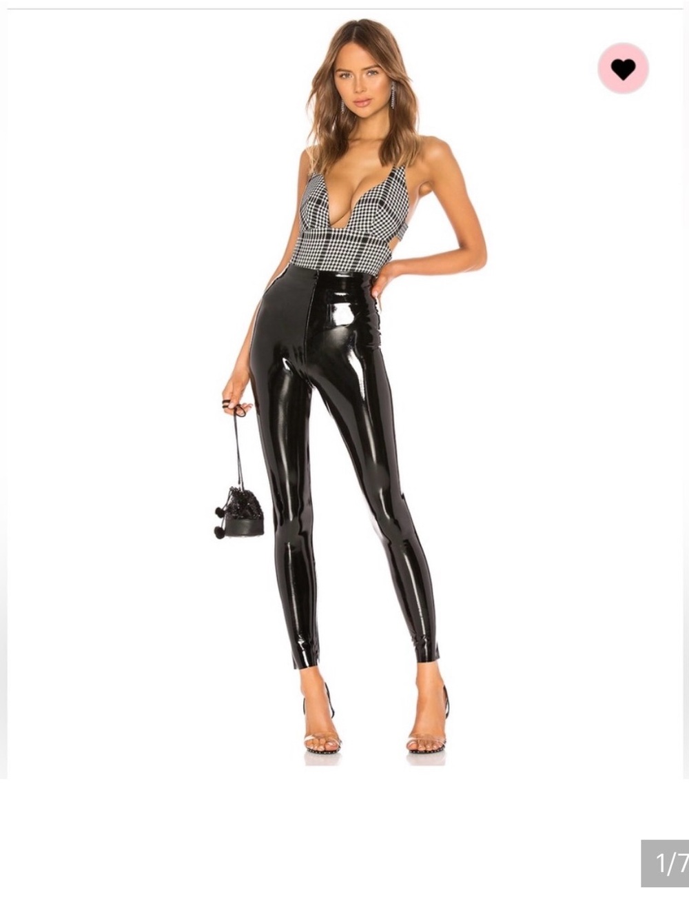 Commando Perfect Control High Shine Black Patent Leggings